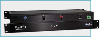 Model 7358 RJ45/48 T1 Interface A/B Switch, with Telnet and GUI Remote Control